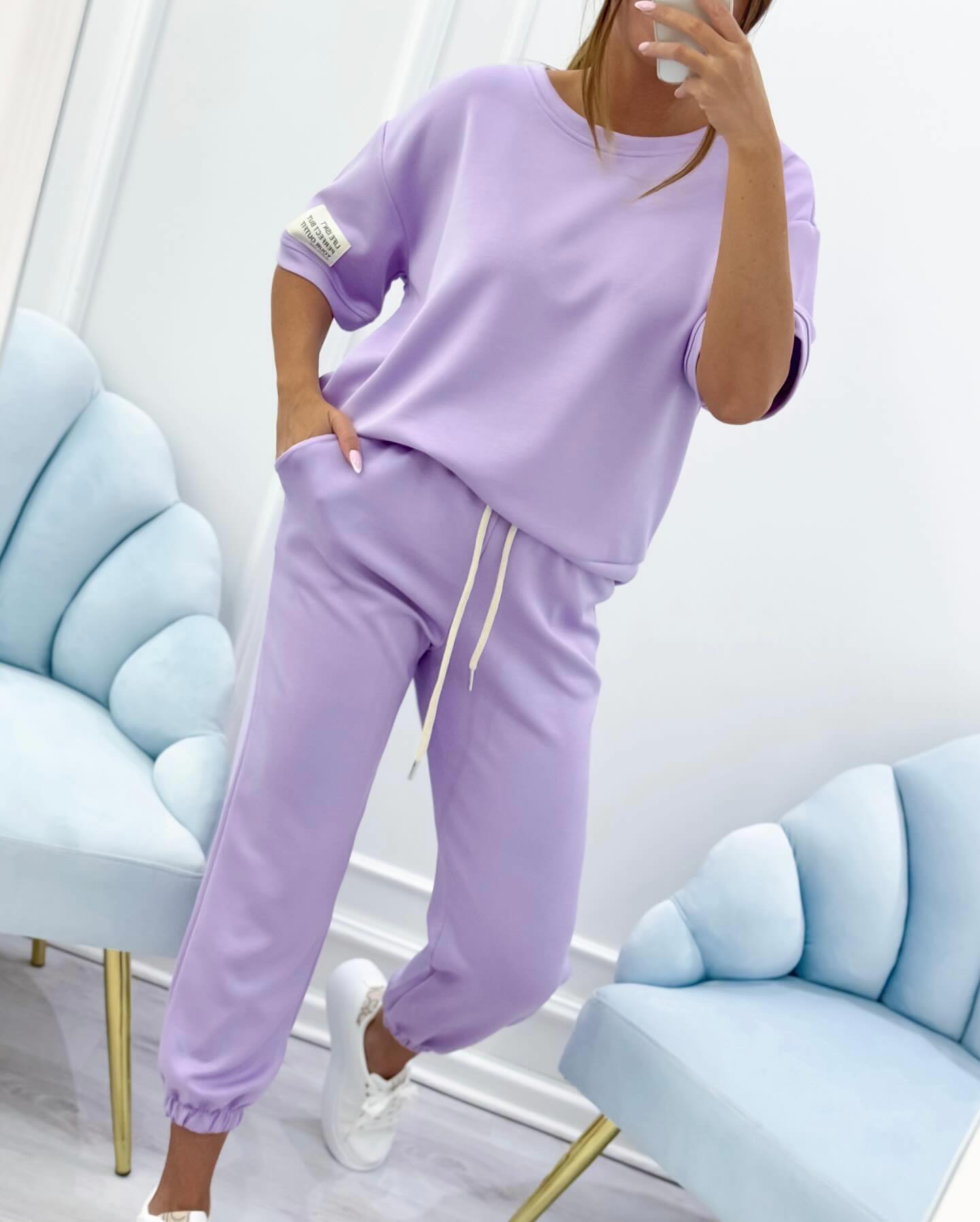 Olivia&Grace | Norma - Short Sleeve Lounge Set