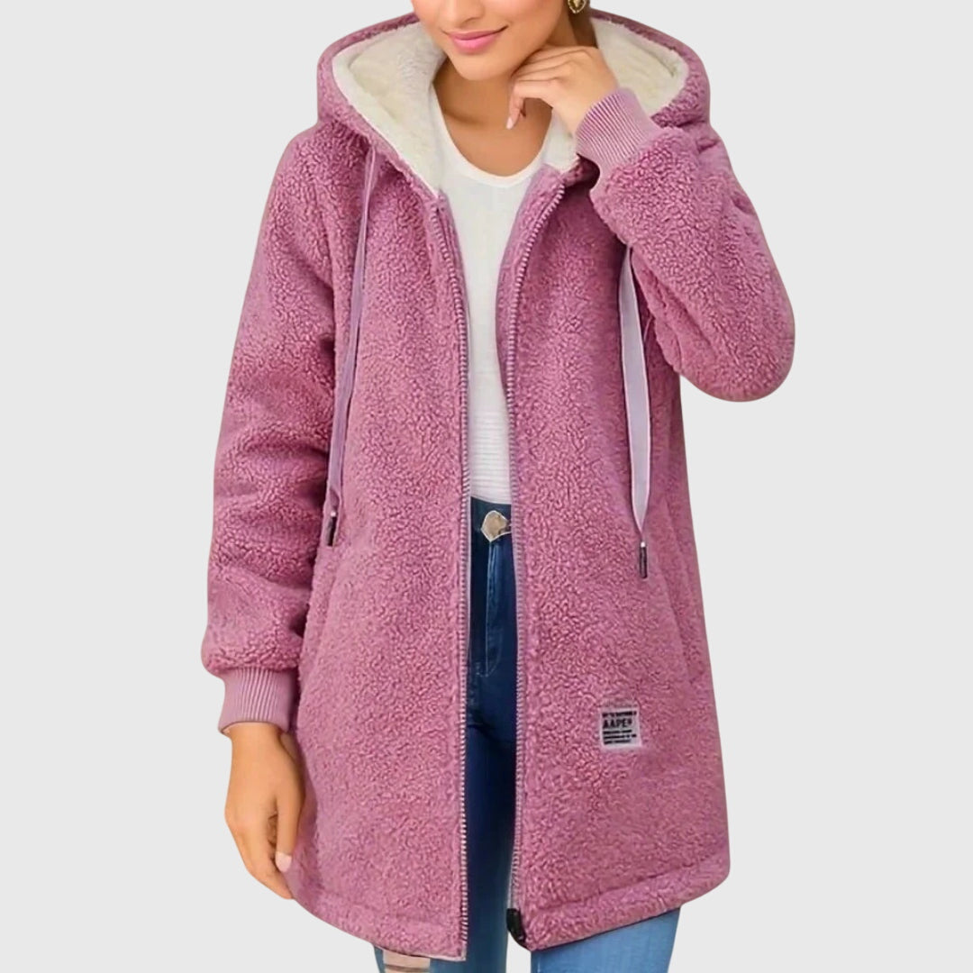 Olivia&Grace | Birgitta - Women's Fleece Jacket – Style and Warmth for Cold Days