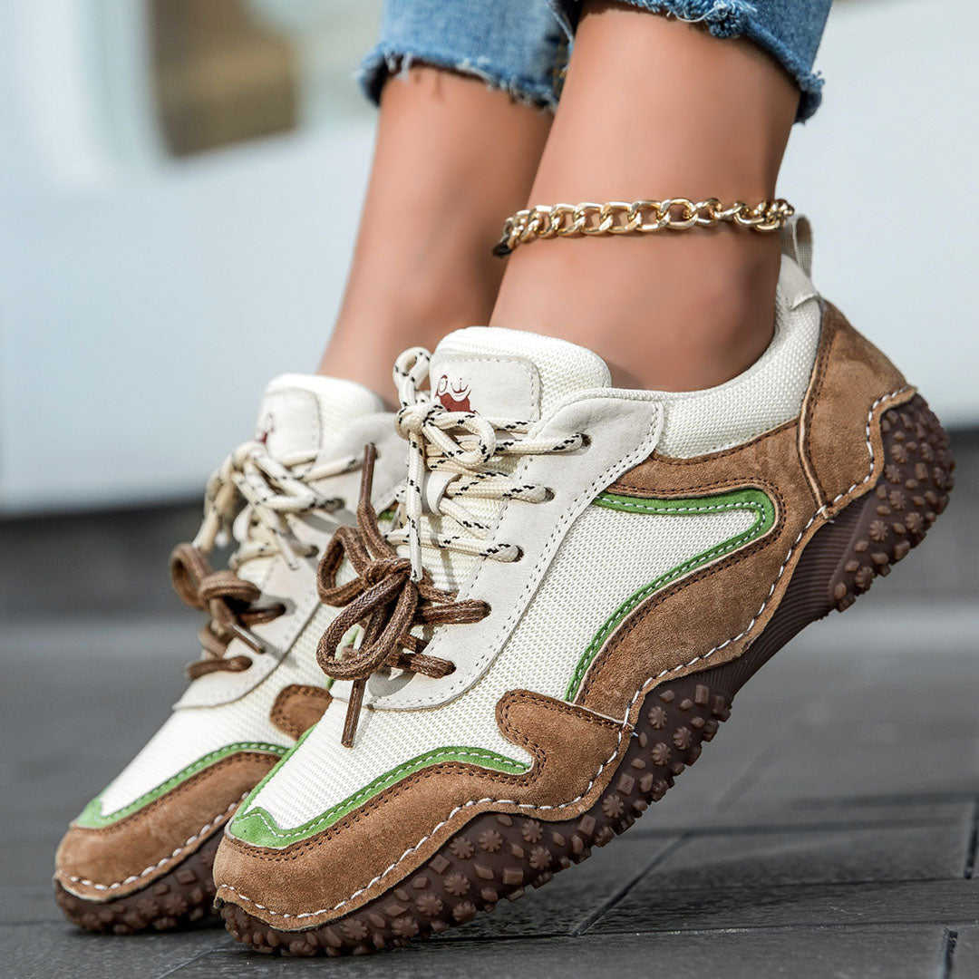 Layla™ | Luxe Leather Sneakers