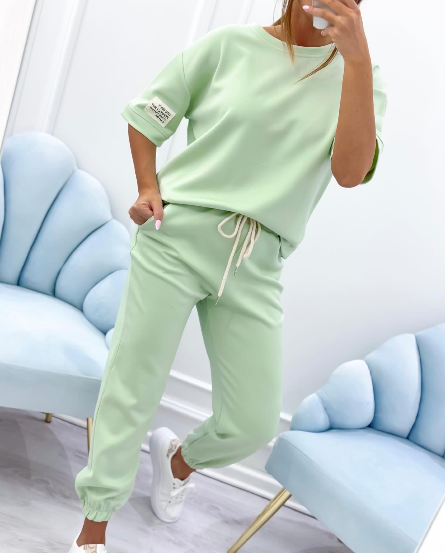 Olivia&Grace | Norma - Short Sleeve Lounge Set