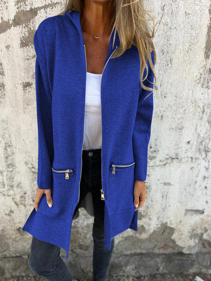 Olivia&Grace | Veslina™ - Versatile Long Sleeve Zip Cardigan