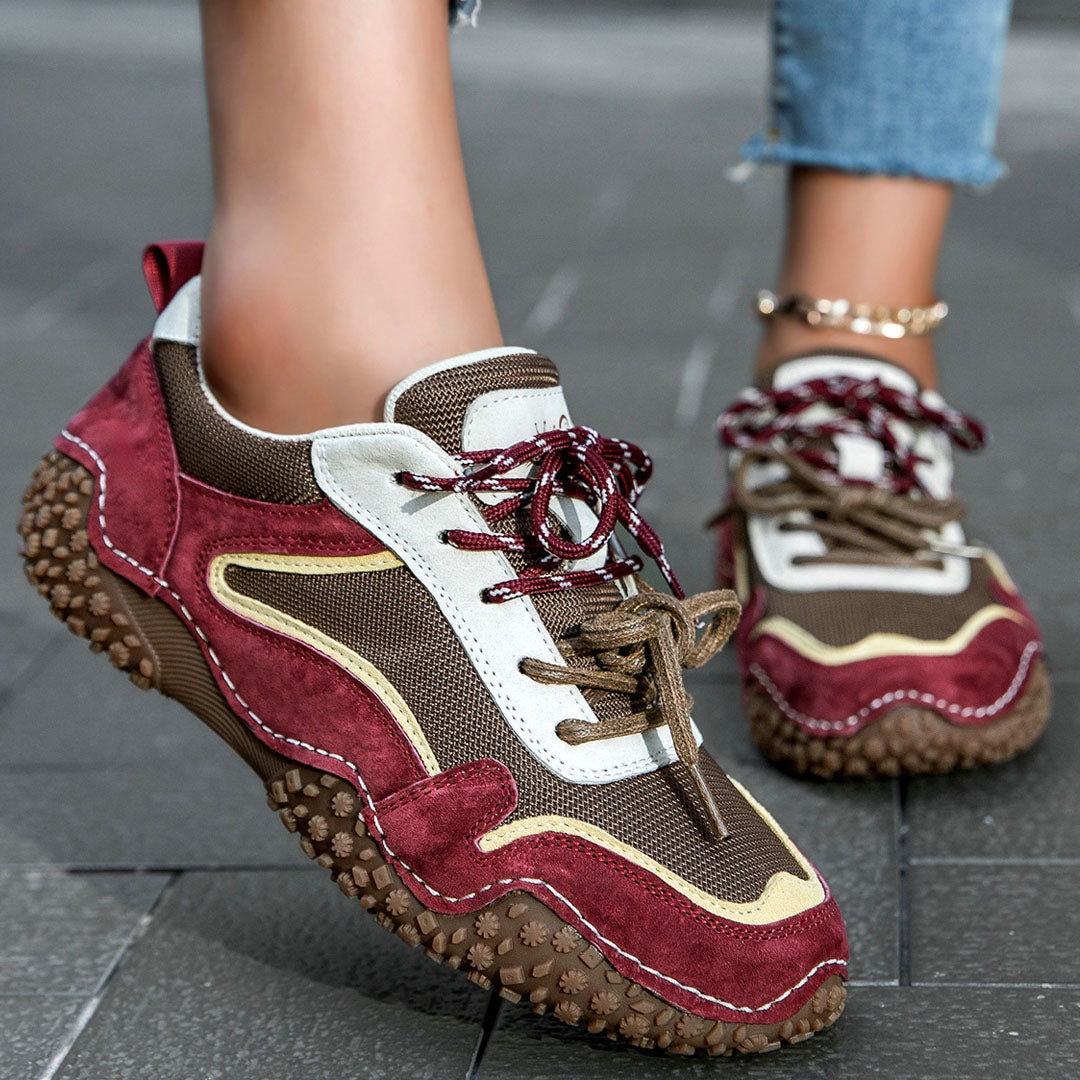 Layla™ | Luxe Leather Sneakers