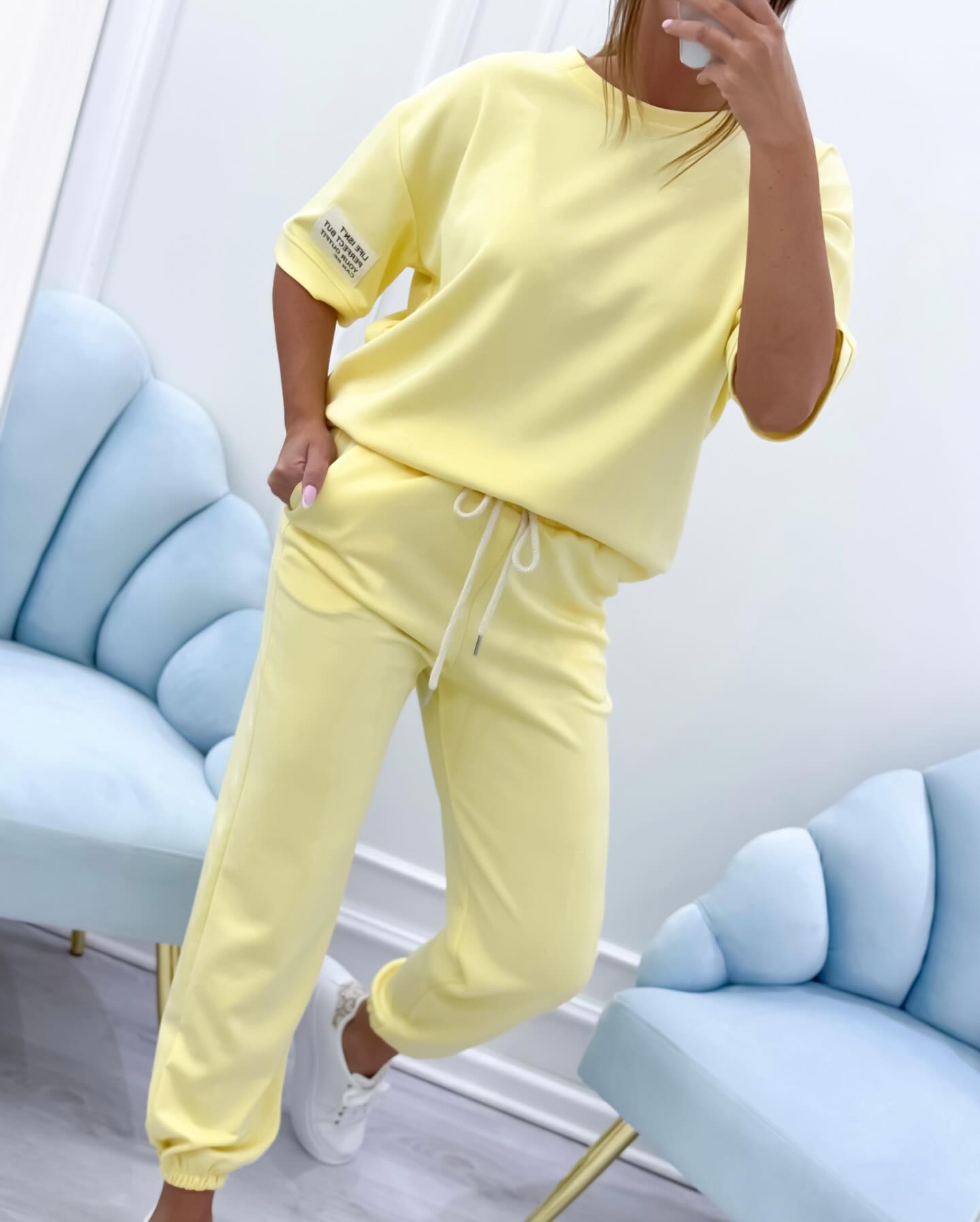 Olivia&Grace | Norma - Short Sleeve Lounge Set