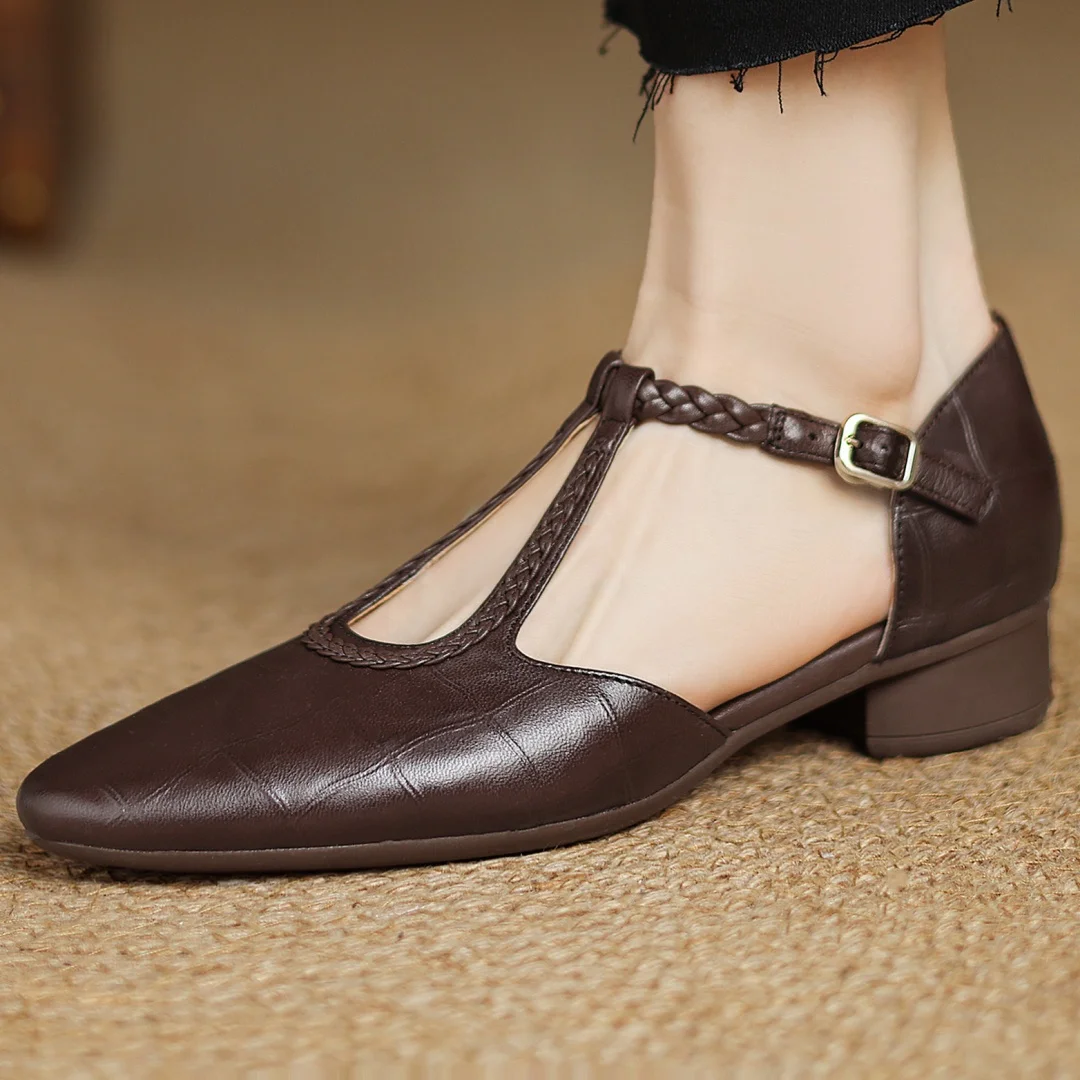 Olivia&Grace™| Kepa Leather Mary Janes