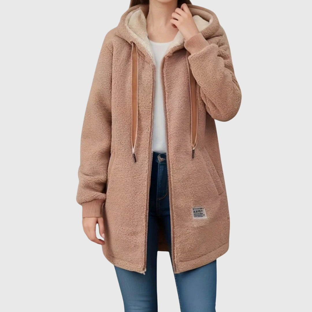 Olivia&Grace | Birgitta - Women's Fleece Jacket – Style and Warmth for Cold Days