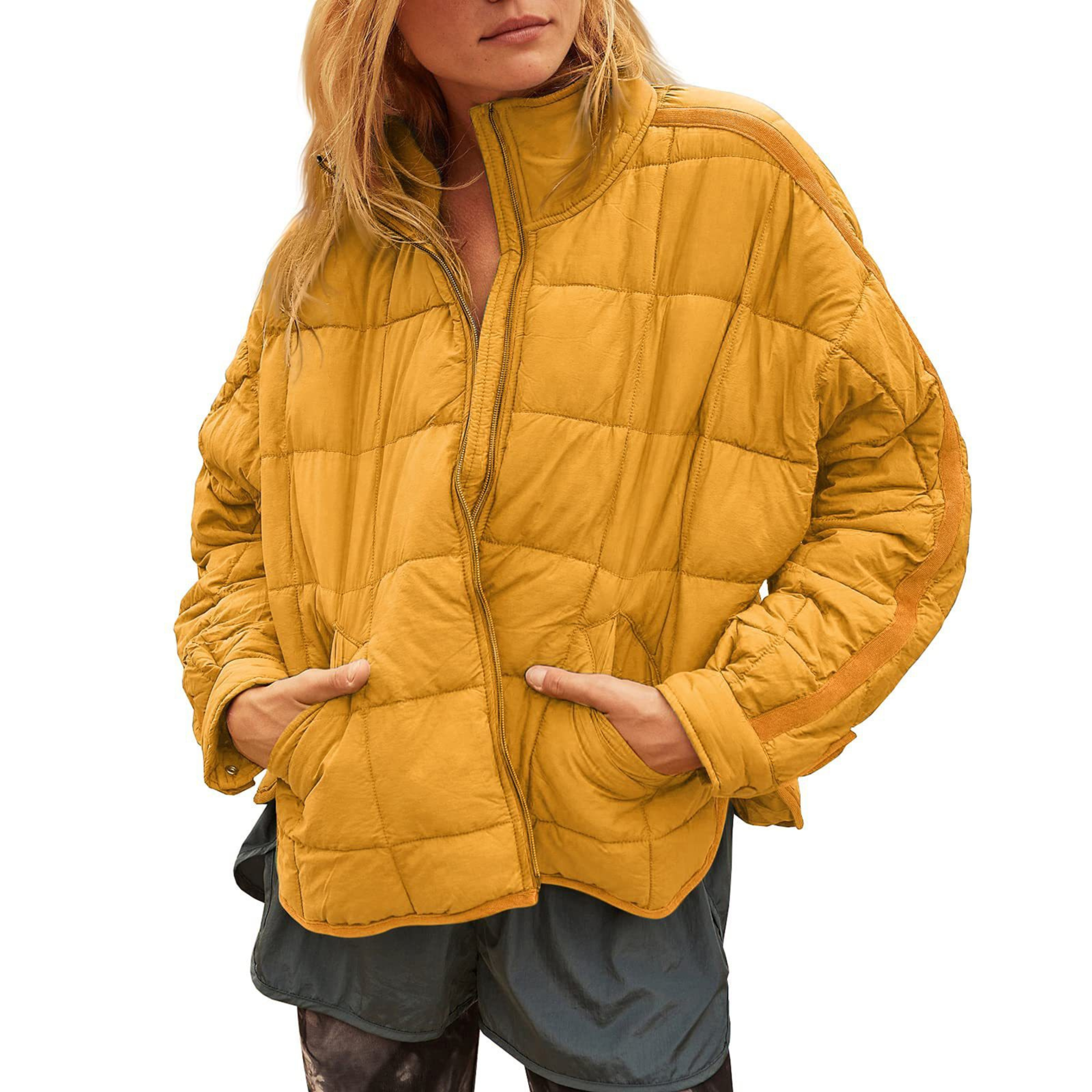 Olivia&Grace| September™ - Lightweight Compact Zip Puffer Jacket
