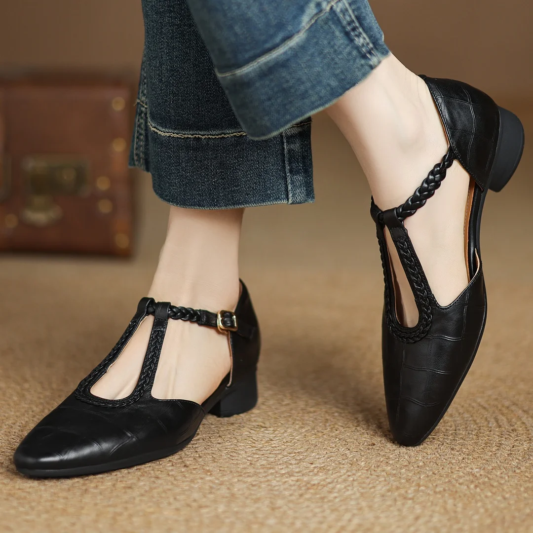 Olivia&Grace™| Kepa Leather Mary Janes