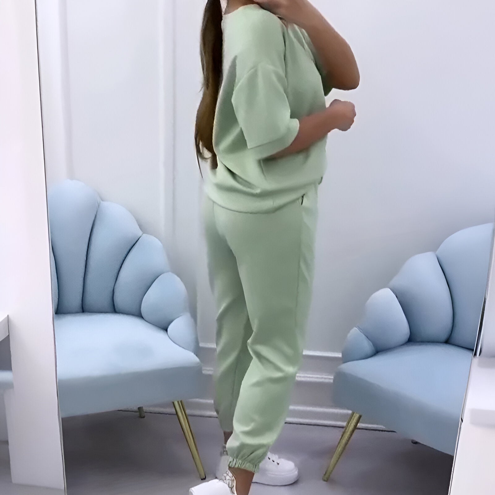 Olivia&Grace | Norma - Short Sleeve Lounge Set
