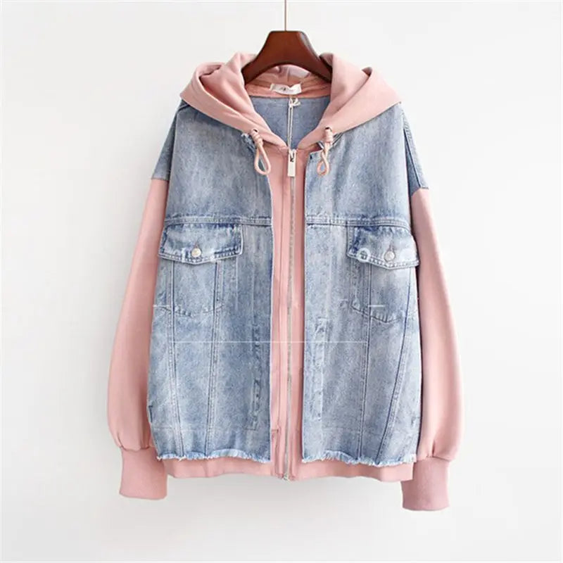 Olivia&Grace | Vivian - Denim Hoodie Jacket