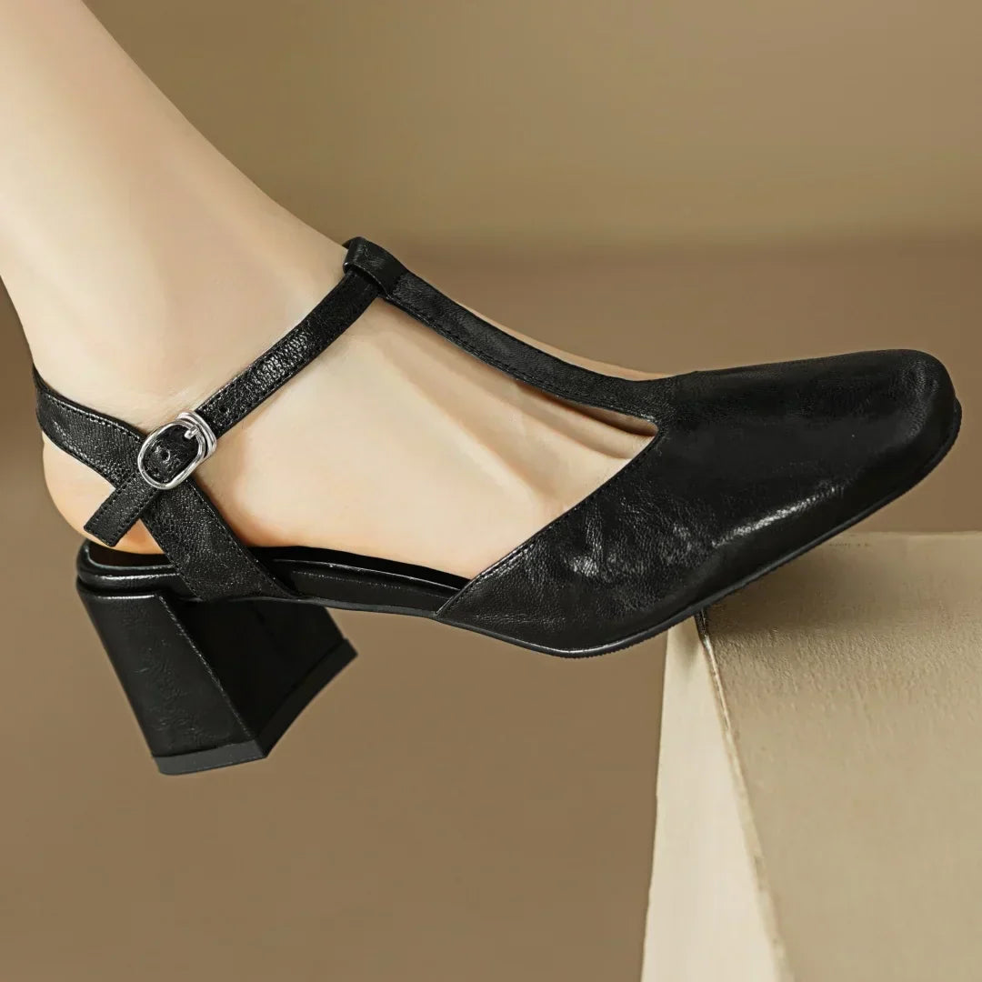 Olivia&Grace™| Beatrica Leather Mary Janes