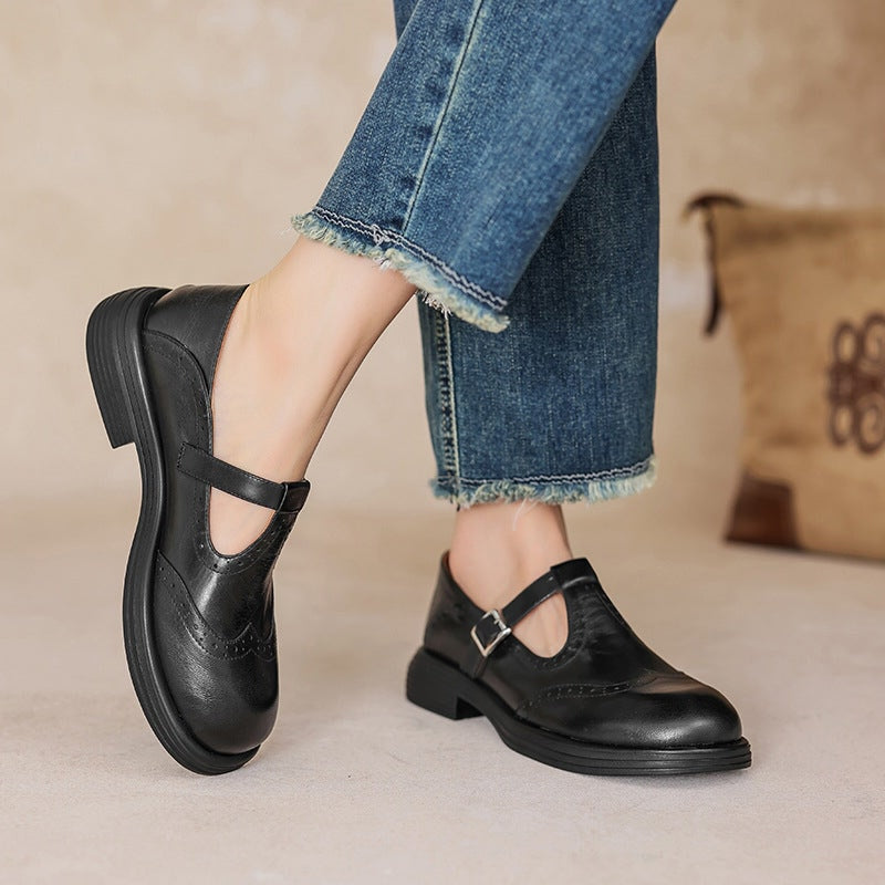 Olivia&Grace | Mattea - Elegant Mary Janes Made Of Leather