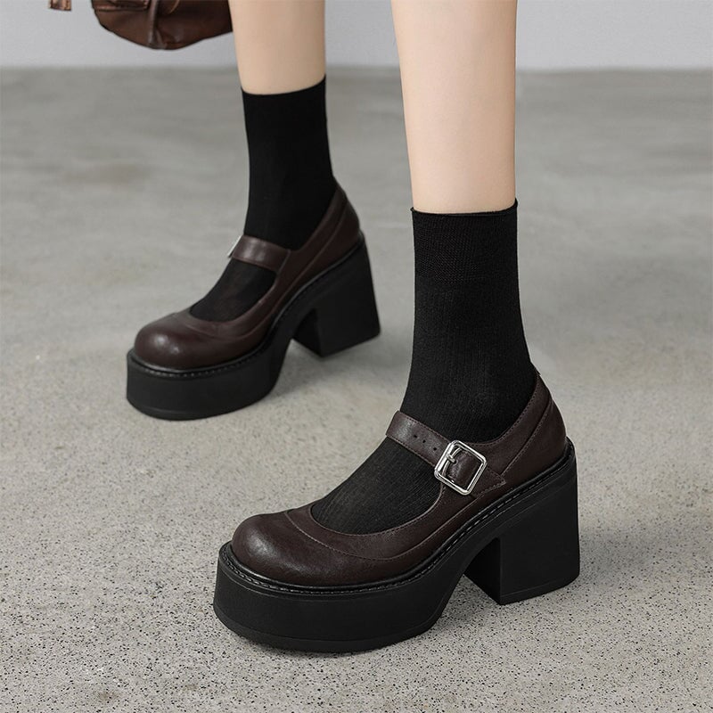 Olivia&Grace™| Pela Leather Pumps