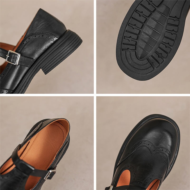 Olivia&Grace | Mattea - Elegant Mary Janes Made Of Leather