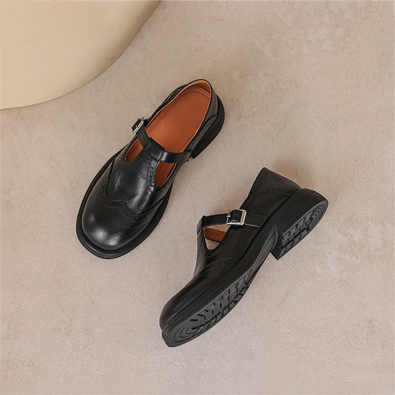 Olivia&Grace | Mattea - Elegant Mary Janes Made Of Leather