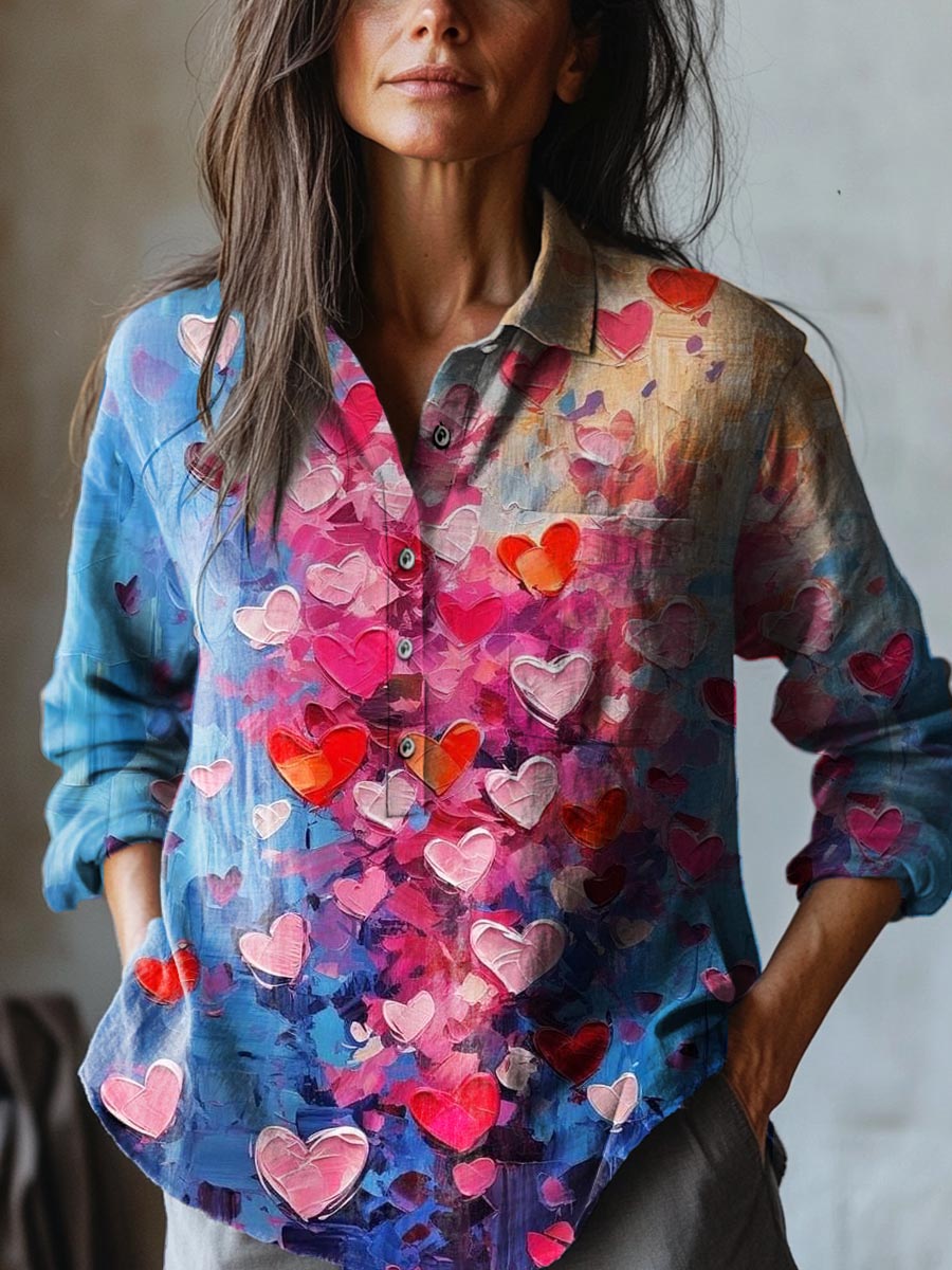Amara™ - Heart Harmony Blouse
