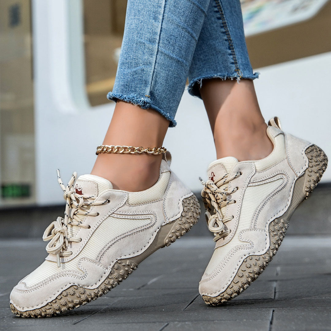 Layla™ | Luxe Leather Sneakers