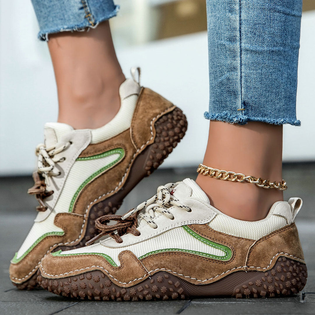 Layla™ | Luxe Leather Sneakers