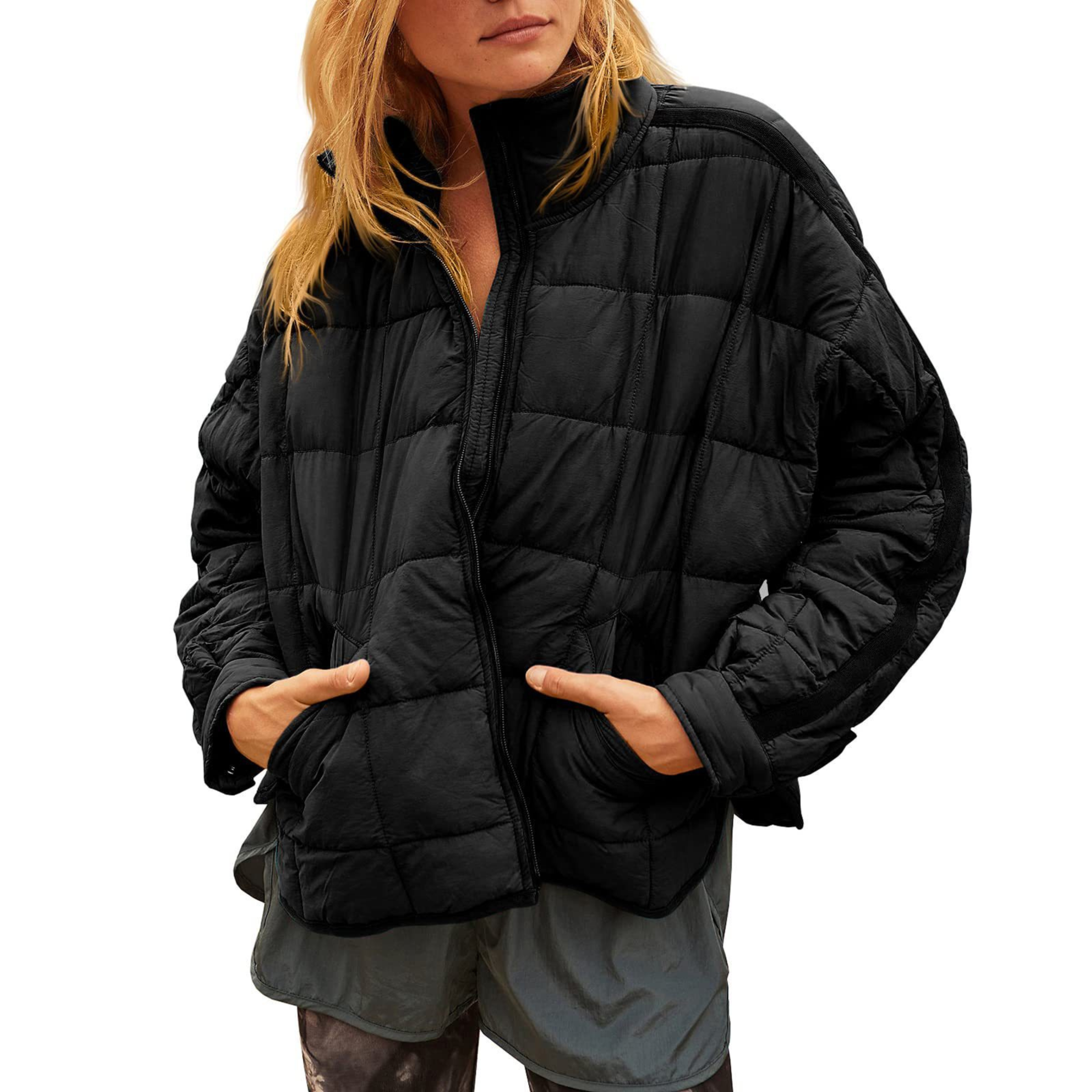 Olivia&Grace| September™  - Lightweight Compact Zip Puffer Jacket