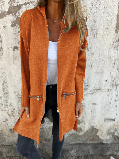 Olivia&Grace | Veslina™ - Versatile Long Sleeve Zip Cardigan
