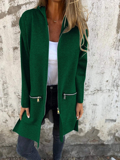 Olivia&Grace | Veslina™ - Versatile Long Sleeve Zip Cardigan