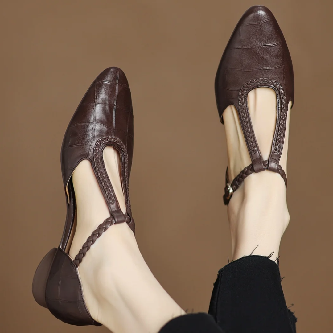 Olivia&Grace™| Kepa Leather Mary Janes