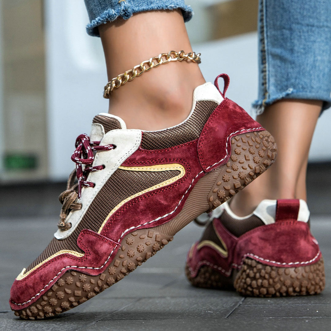 Layla™ | Luxe Leather Sneakers