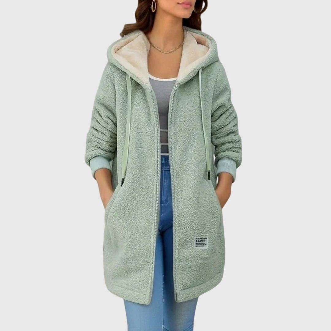 Olivia&Grace | Birgitta  - Women's Fleece Jacket – Style and Warmth for Cold Days
