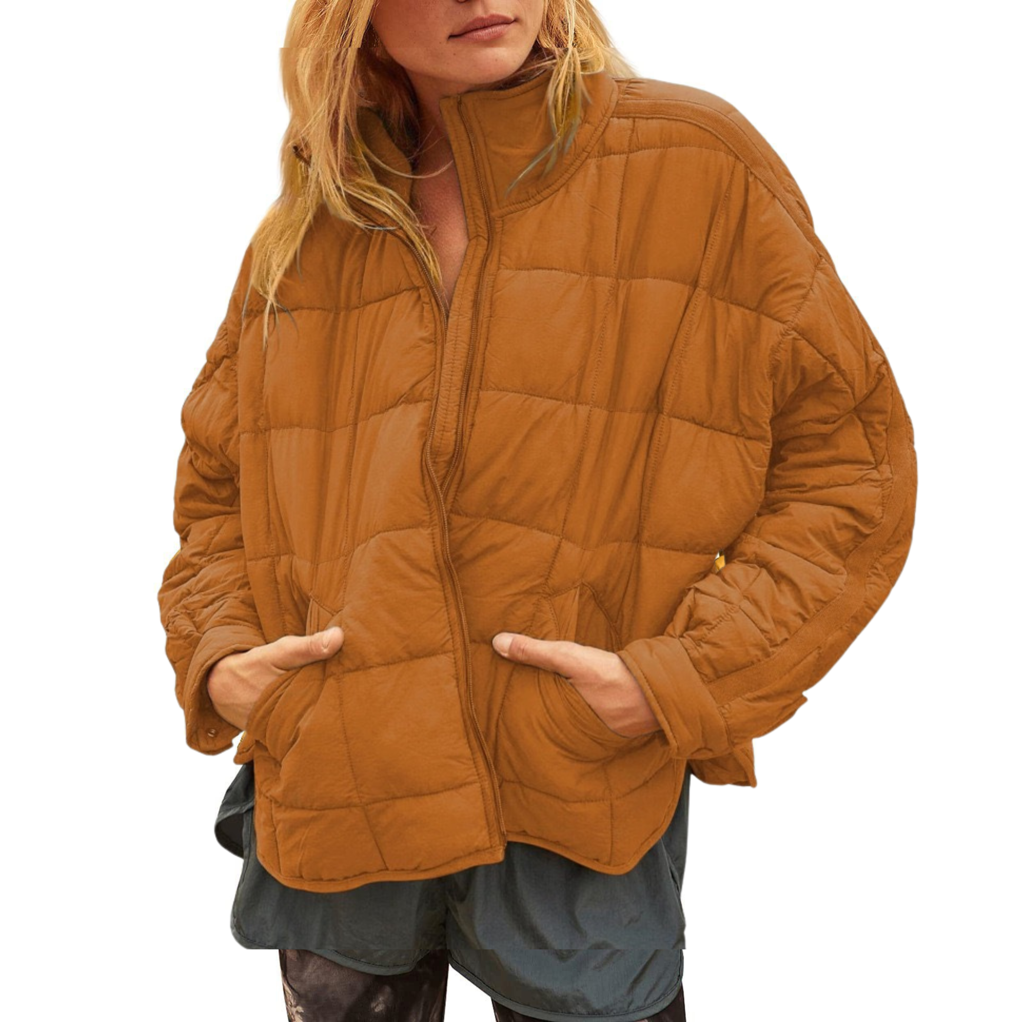 Olivia&Grace| September™  - Lightweight Compact Zip Puffer Jacket