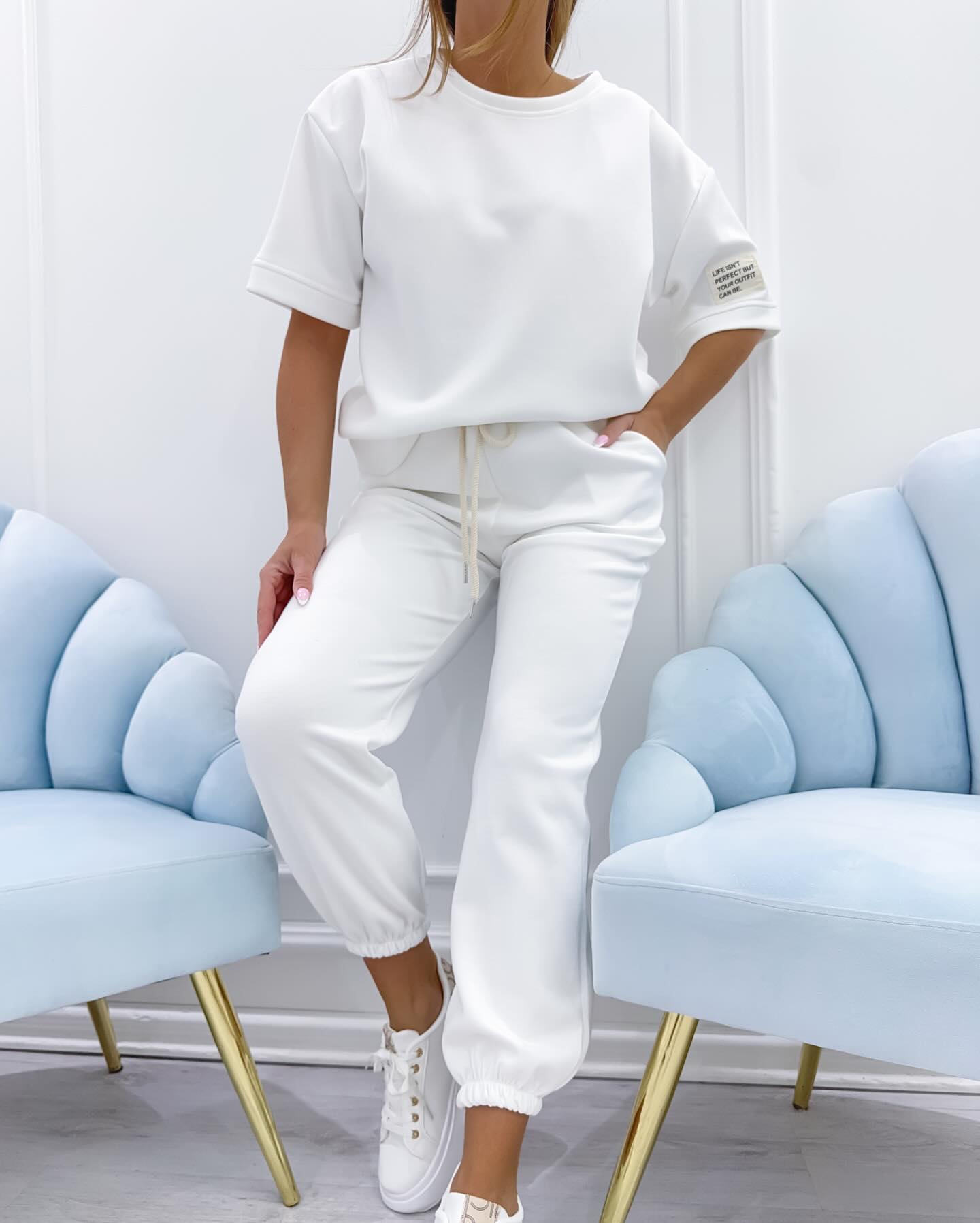 Olivia&Grace | Norma - Short Sleeve Lounge Set