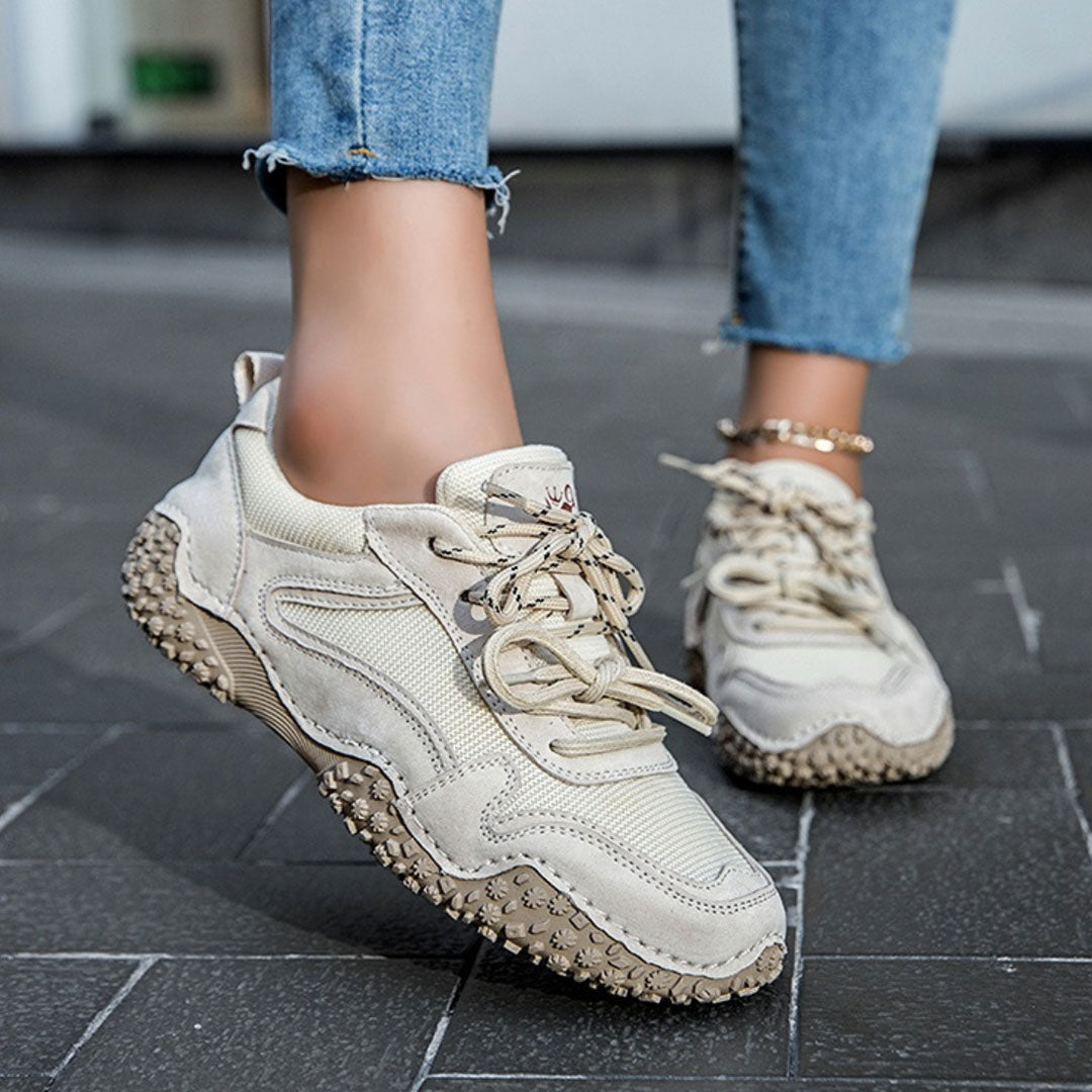 Layla™ | Luxe Leather Sneakers