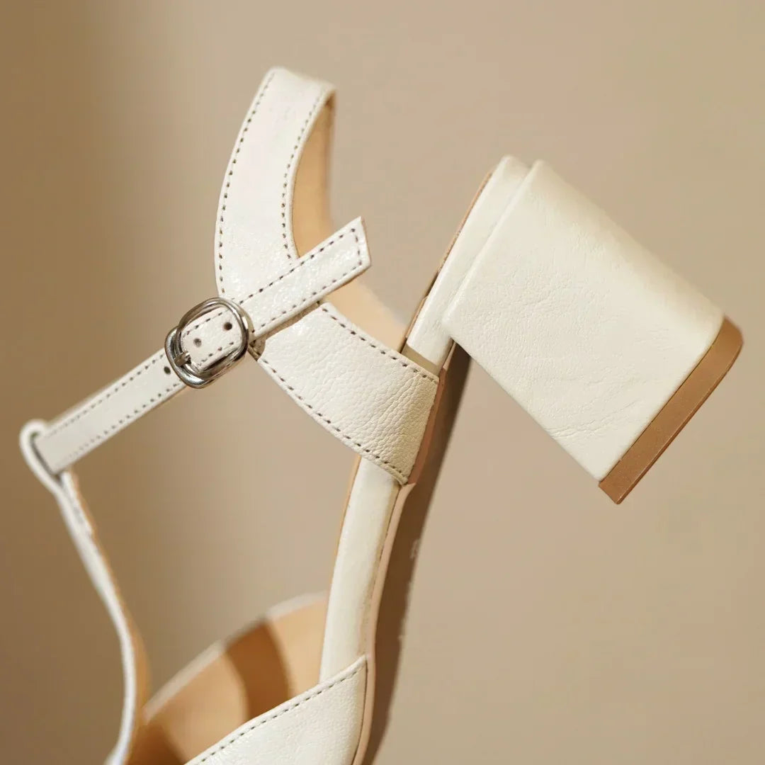 Olivia&Grace™| Beatrica Leather Mary Janes