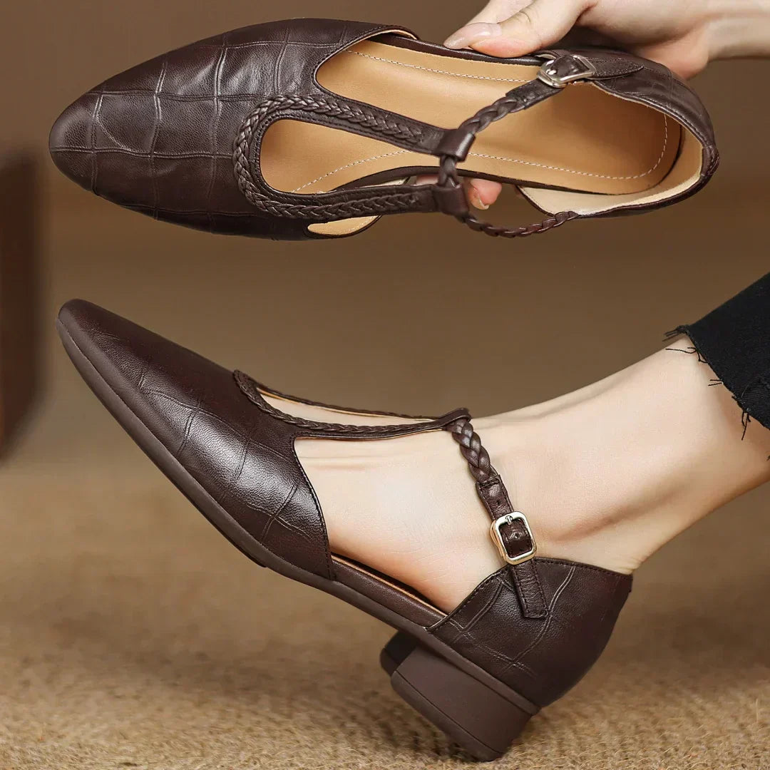Olivia&Grace™| Kepa Leather Mary Janes