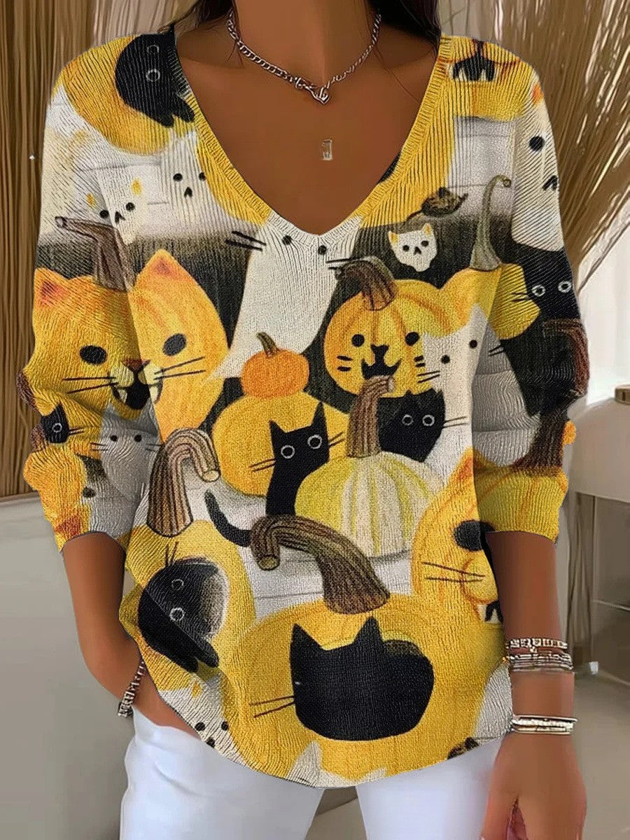 FLORENCE | V-Neck Sweater