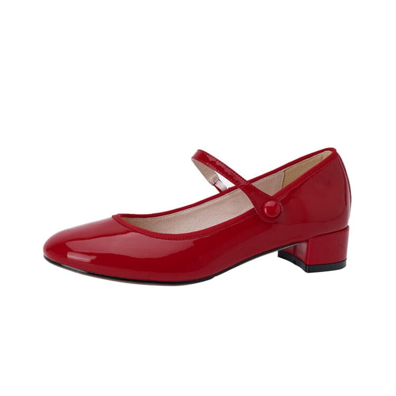 Olivia&Grace™| Livy Leather Mary Janes