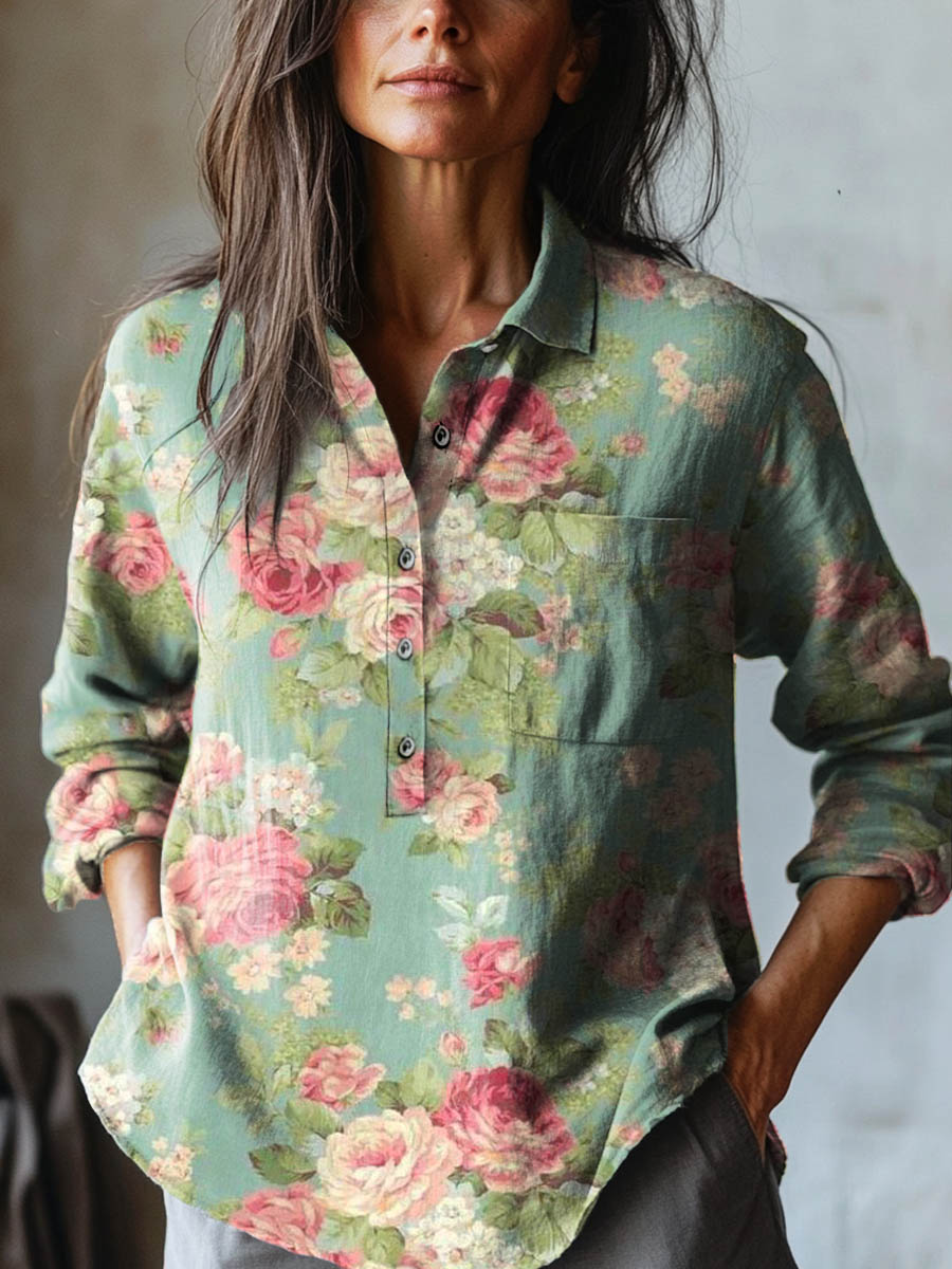 Isabella™ - Floral Garden Blouse