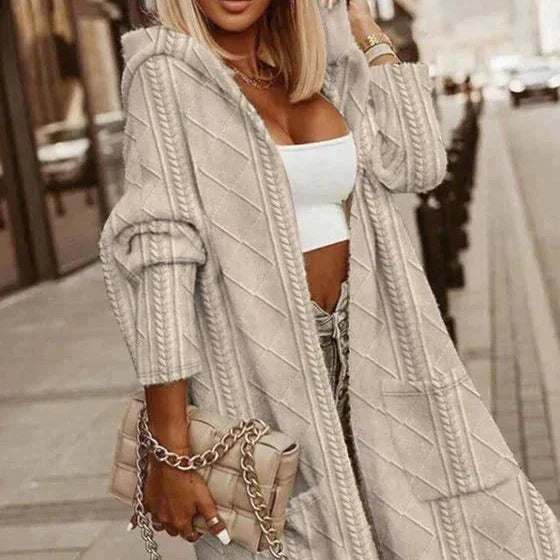 Olivia&Grace | Johani - Extended Length Hooded Cardigan