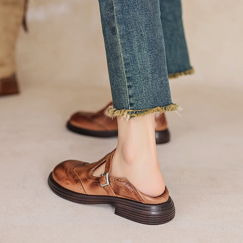 Olivia&Grace | Mattea - Elegant Mary Janes Made Of Leather