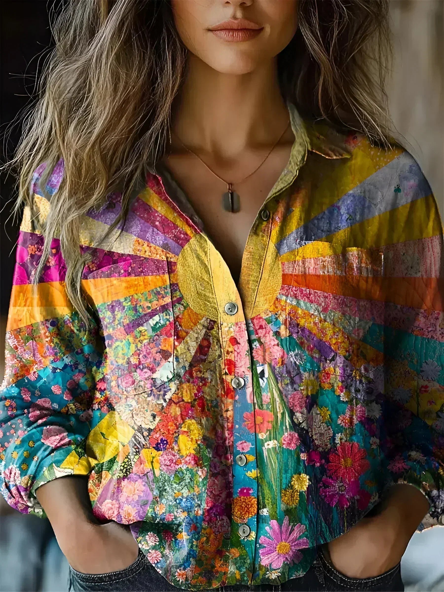 Grace™ - Sunlit Harmony Blouse