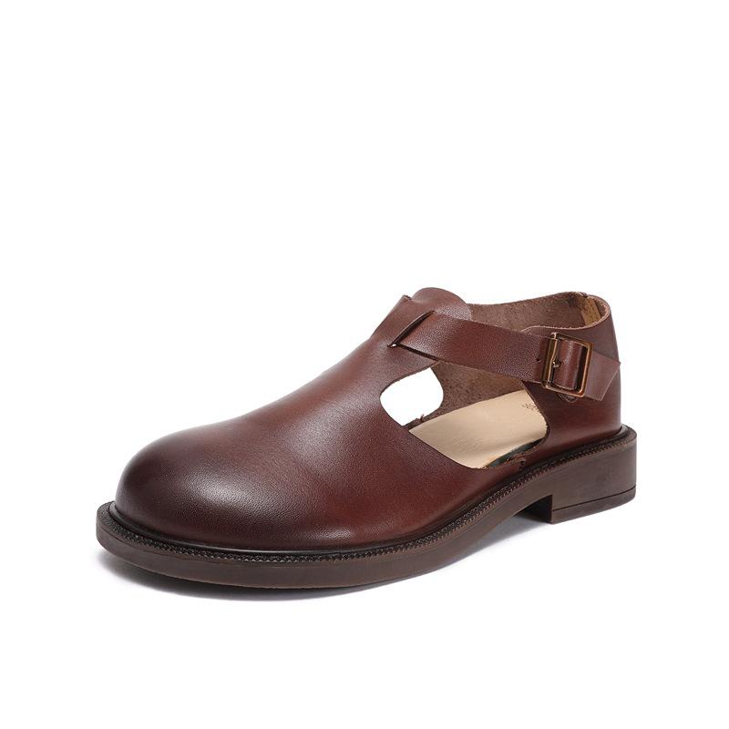 Olivia&Grace™| Colette Leather Mary Janes