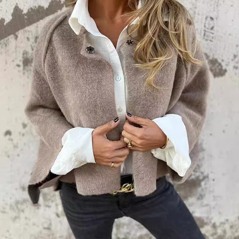 Olivia&Grace | Elise™ - Short jacket with chic flared sleeves