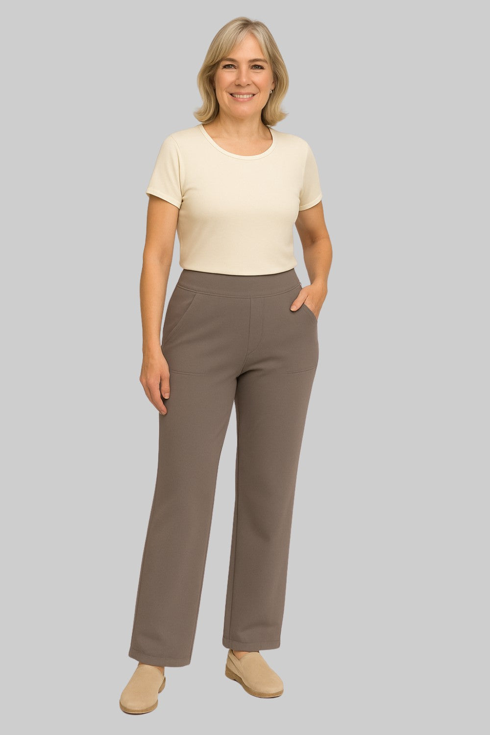 Helena | Elegant pants in soft jersey